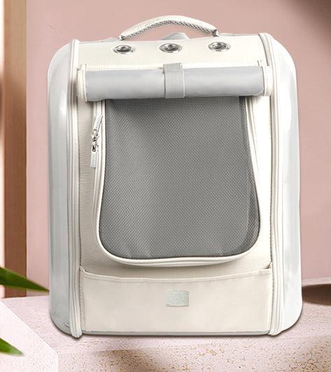 Breathable Motorcycle Pet Carrier with Sun Protection