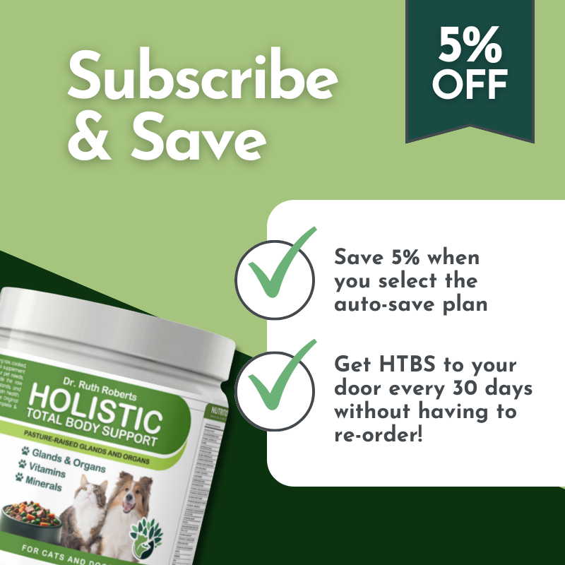 Holistic Multivitamin and Glandular Support for Pets