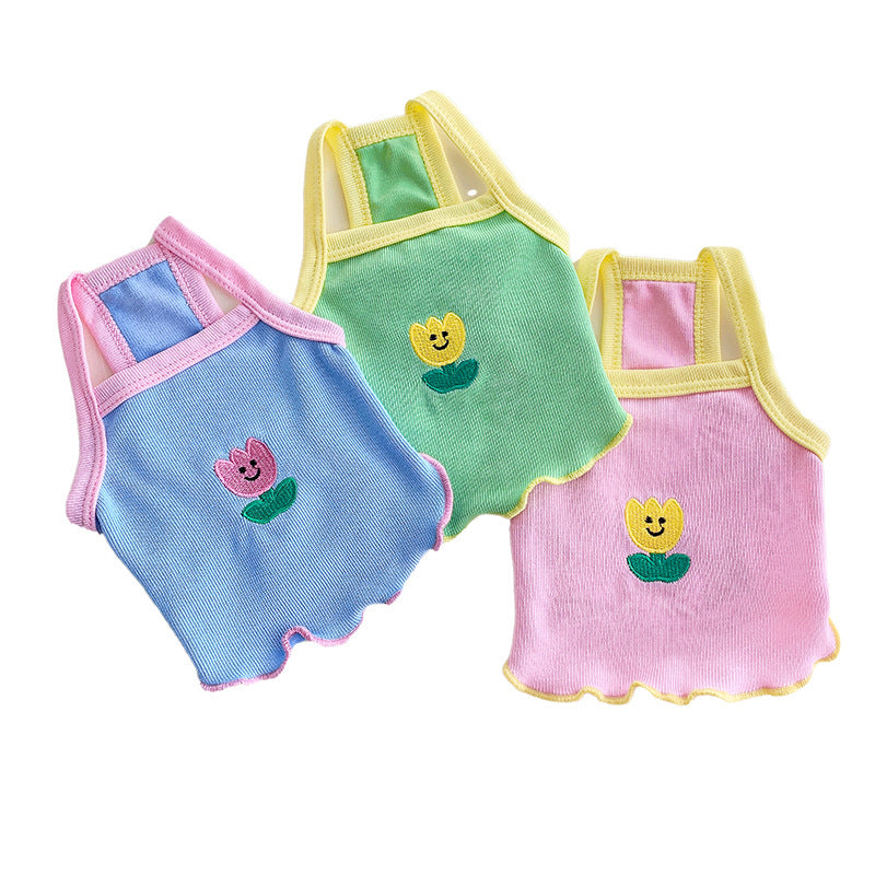 Mile Pet Sheer Summer Clothes for Small Dogs