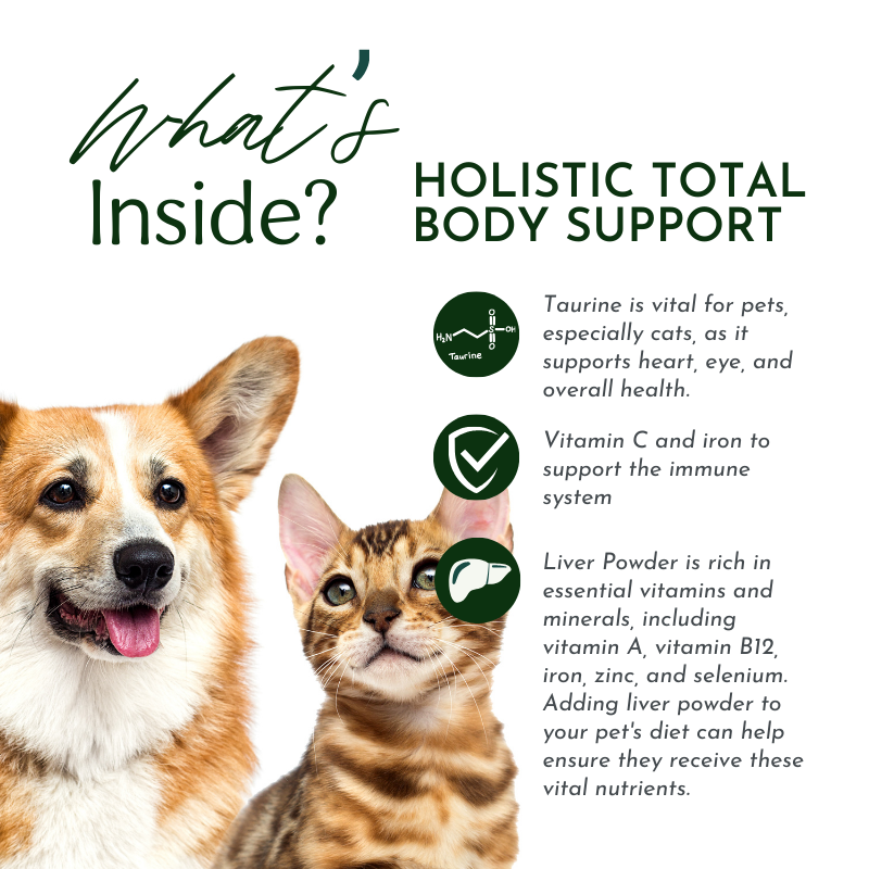 Holistic Multivitamin and Glandular Support for Pets