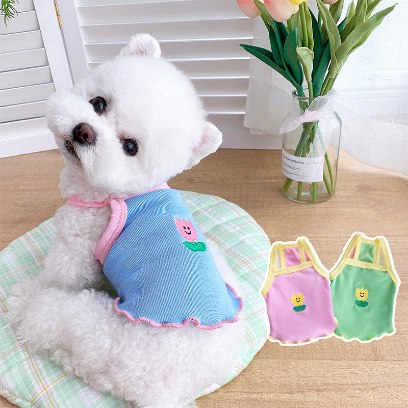 Mile Pet Sheer Summer Clothes for Small Dogs