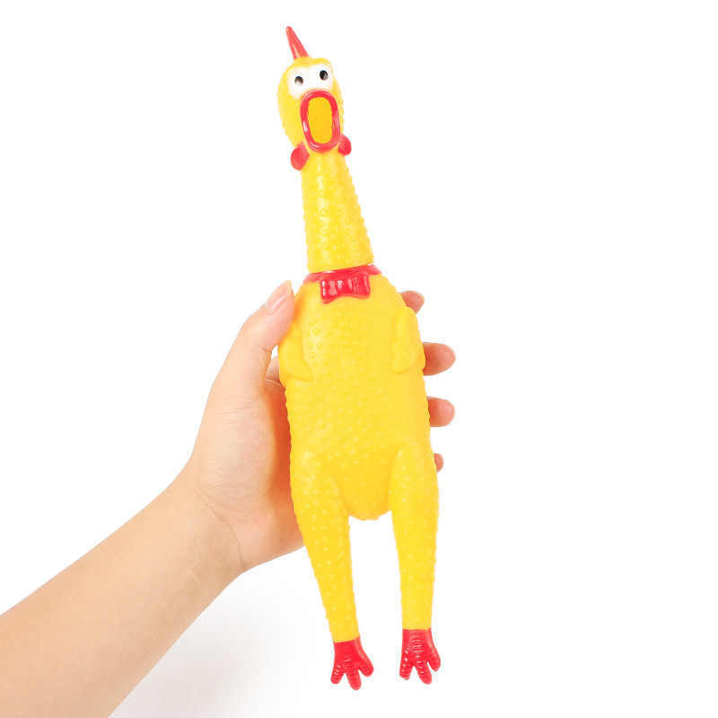 Funny Screaming Chicken Pet Toy