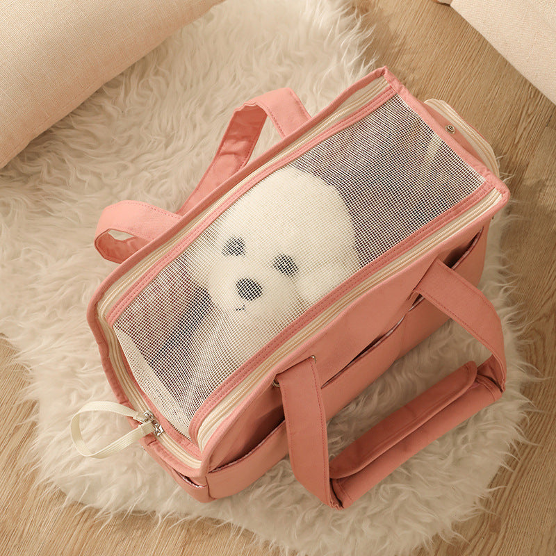 Cute Handbag Breathable Pet Carrier