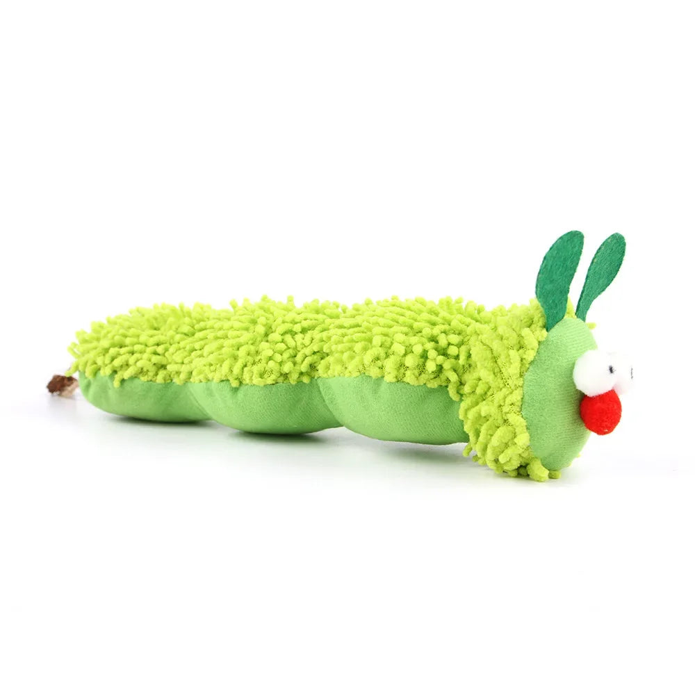 Catnip Caterpillar Chew Toy for Kittens