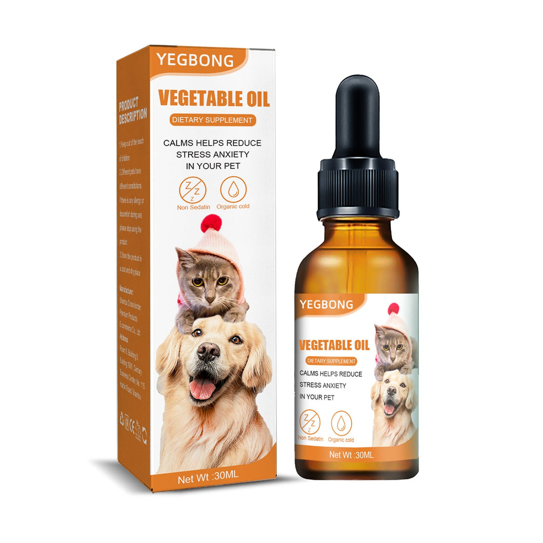 Sesame Seed Oil Essence for Cats and Dogs