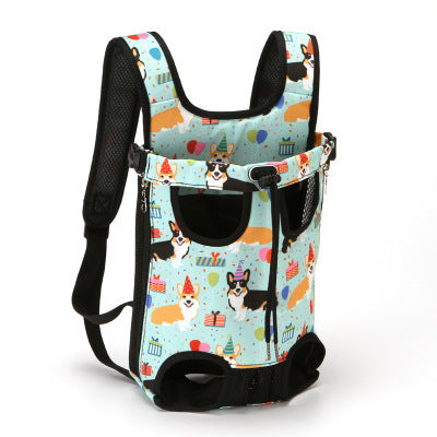 Pet Carrier Printed Chest Bag
