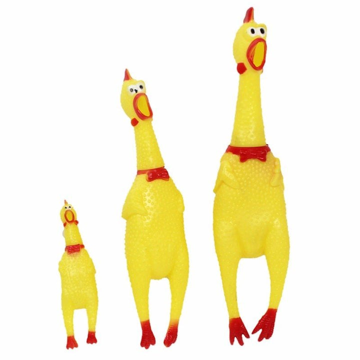 Funny Screaming Chicken Pet Toy