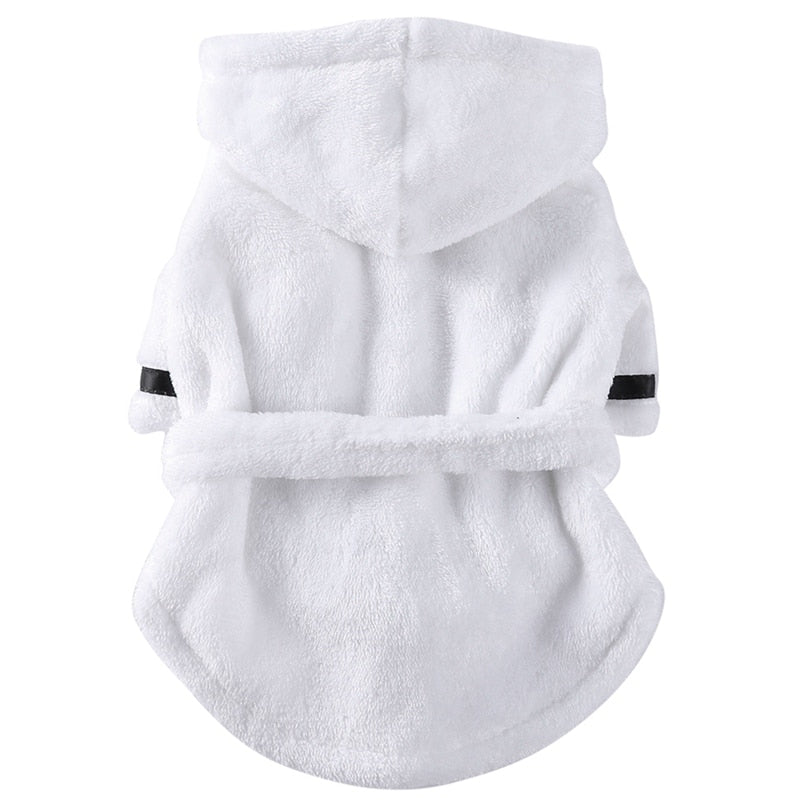 Soft Pet Bathrobe Pajamas for Dogs