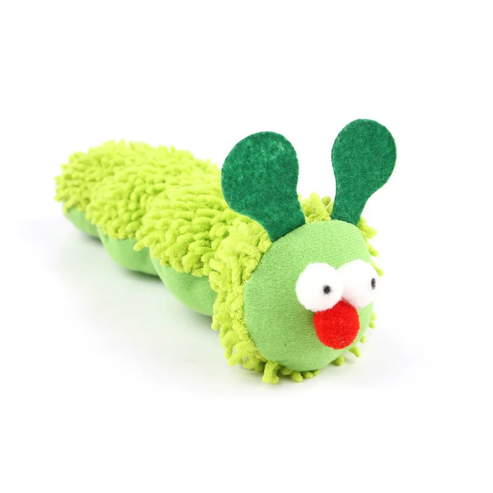 Catnip Caterpillar Chew Toy for Kittens
