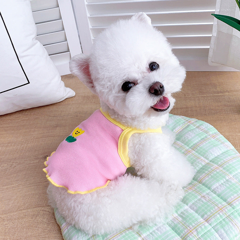 Mile Pet Sheer Summer Clothes for Small Dogs