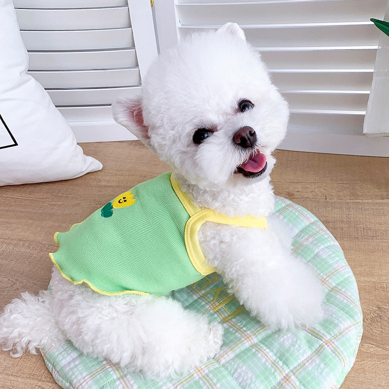 Mile Pet Sheer Summer Clothes for Small Dogs