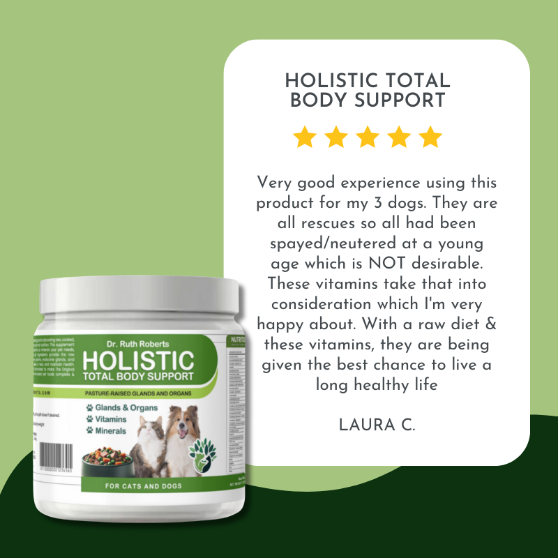 Holistic Multivitamin and Glandular Support for Pets