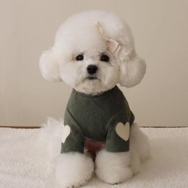 Velvet Teddy Bear Hoodie for Small Dogs