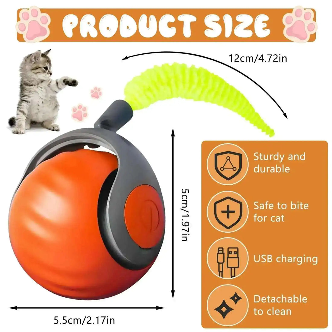 Speedy Tail 2.0 Smart Interactive Pet Toy