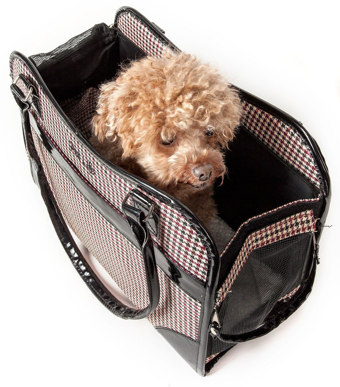 Designer Airline-Approved Pet Handbag Carrier for Dogs
