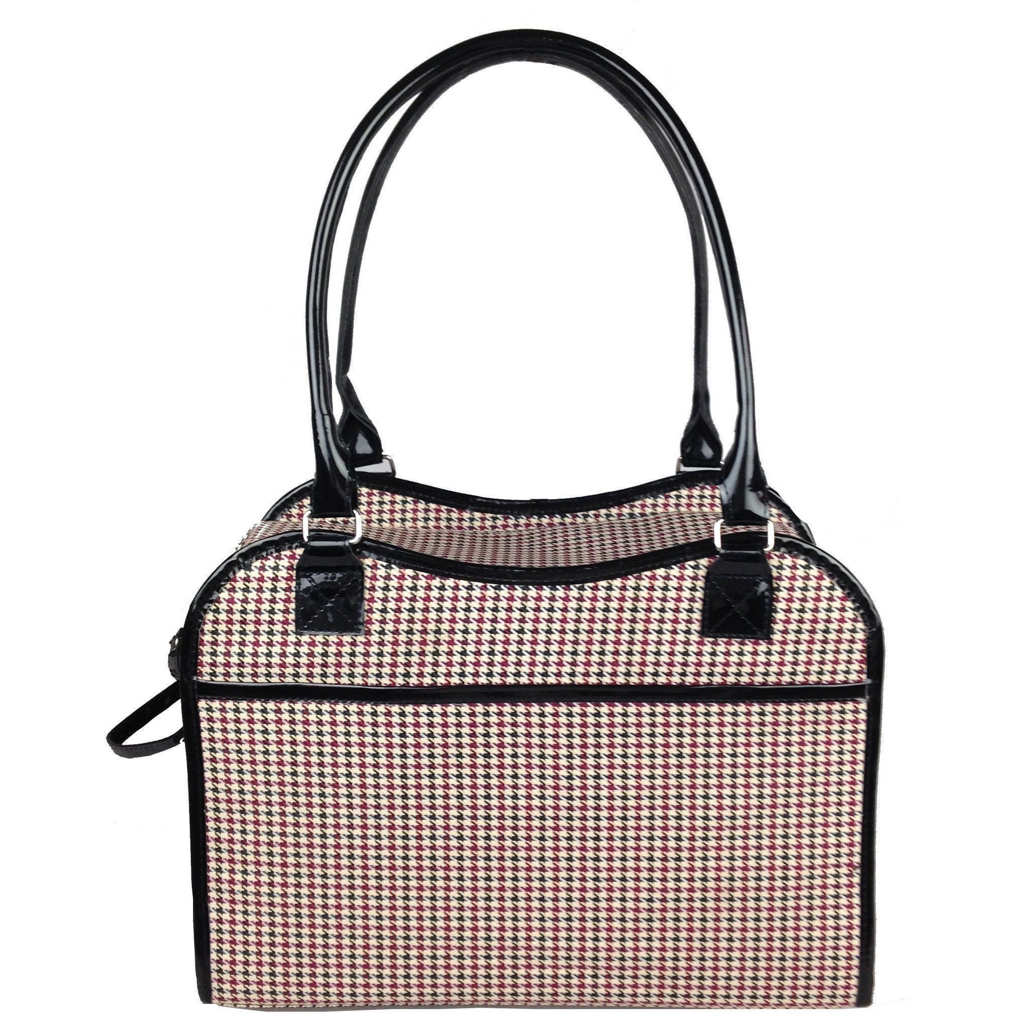 Designer Airline-Approved Pet Handbag Carrier for Dogs