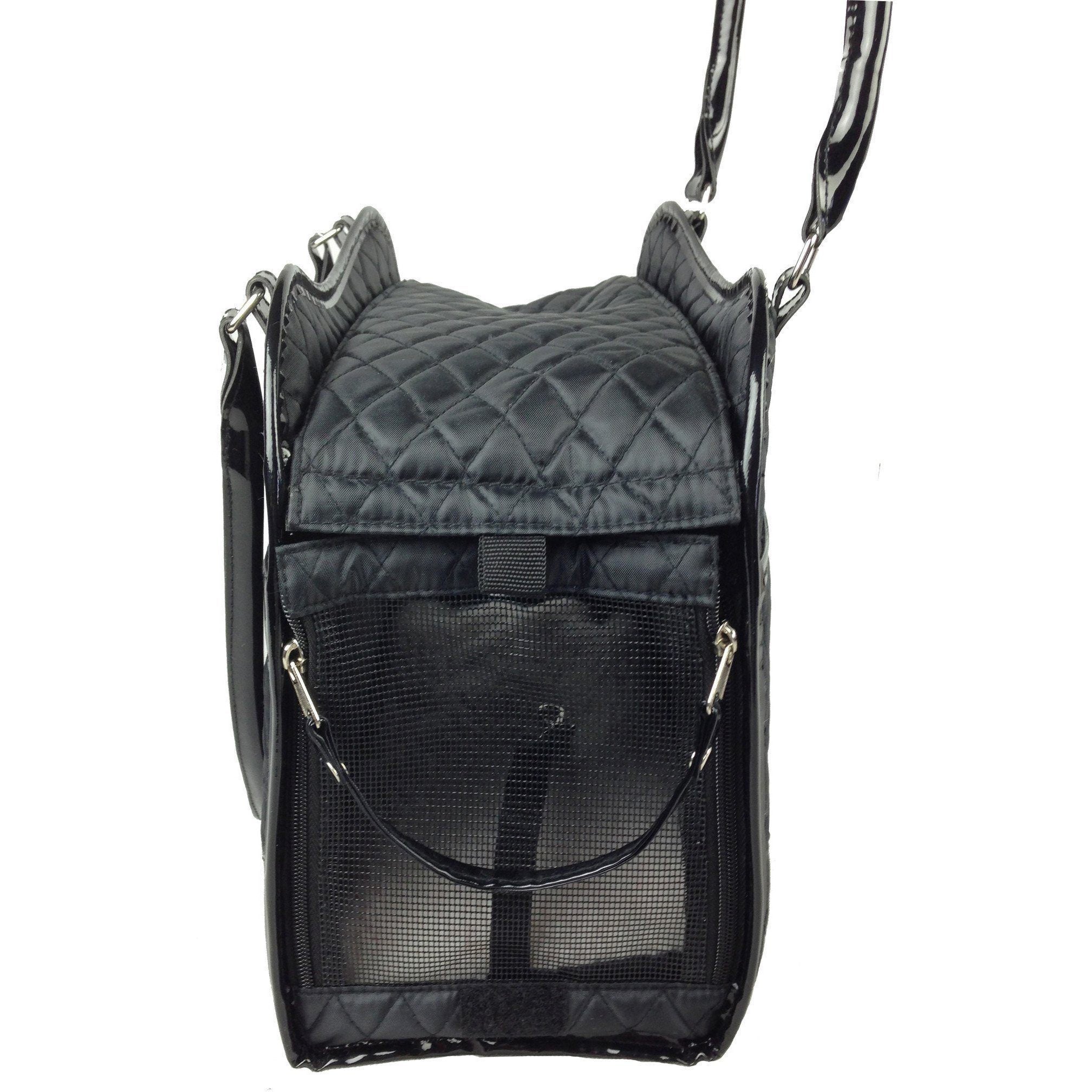 Designer Airline-Approved Pet Handbag Carrier for Dogs