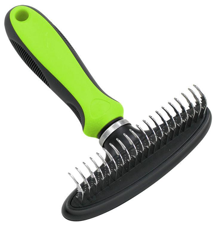 Flex Series Undercoat Dematter Grooming Pet Rake