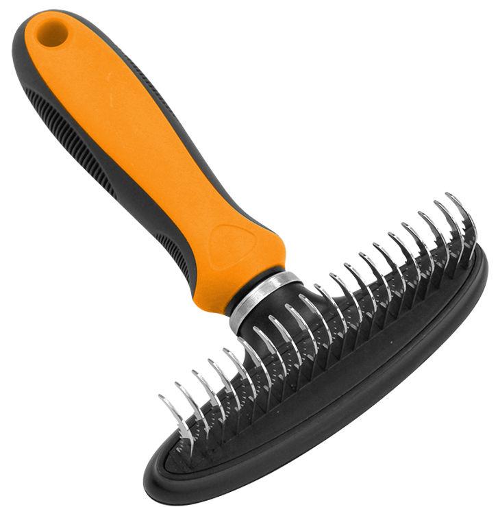 Flex Series Undercoat Dematter Grooming Pet Rake