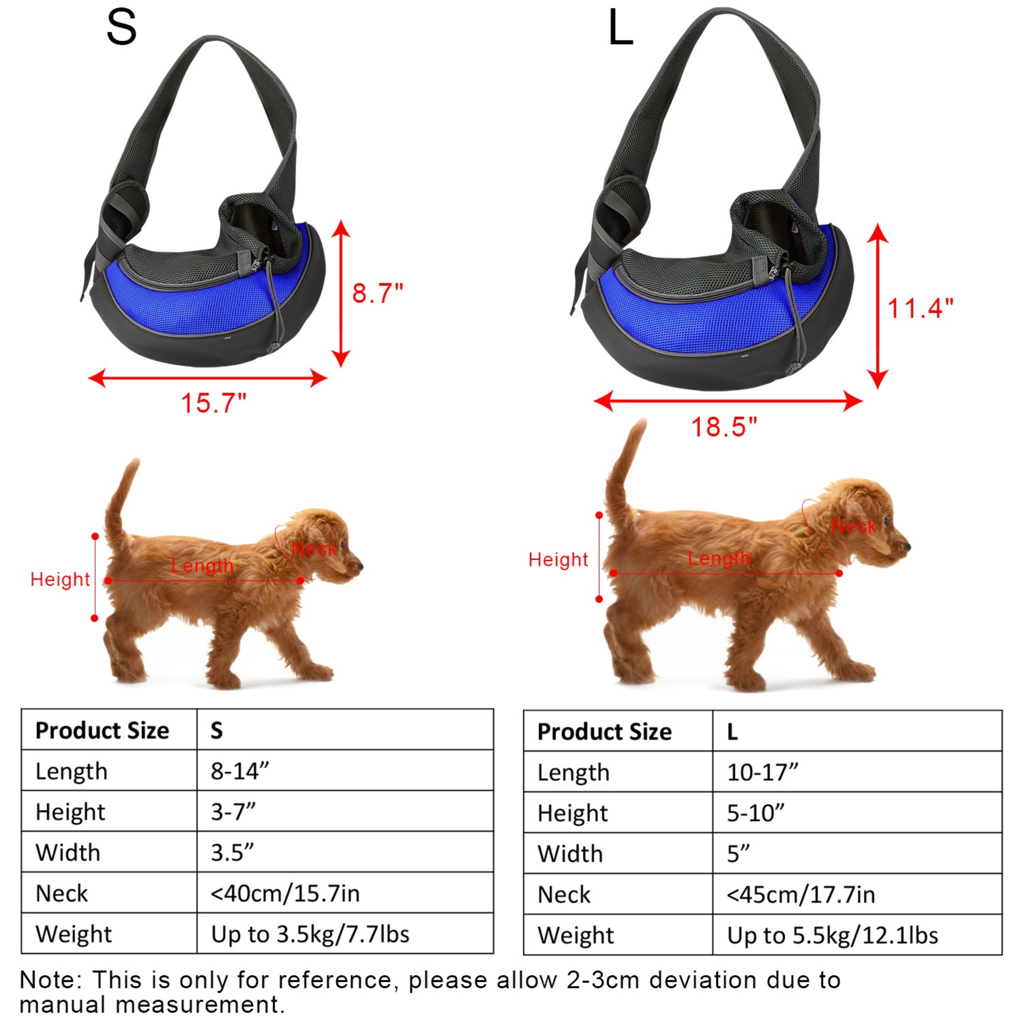 Pet Carrier for Dogs Cats