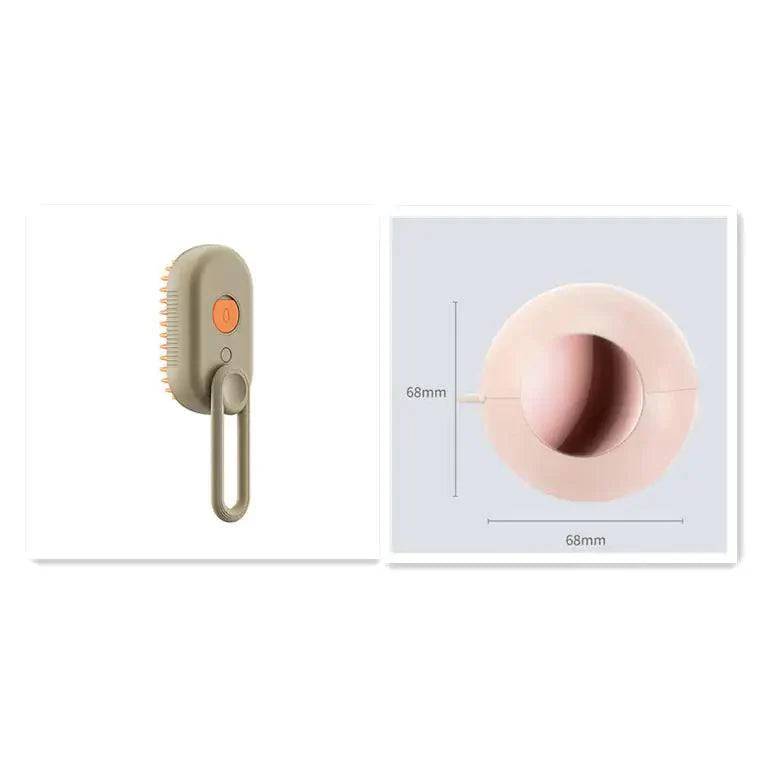 Steamy Pet Grooming Brush